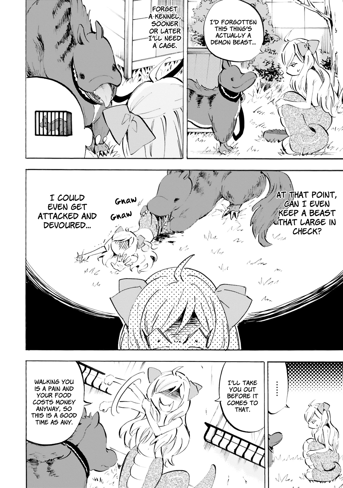 Jashin-chan Dropkick Chapter 91 page 2 - Chapter 91: I'll Punish You!