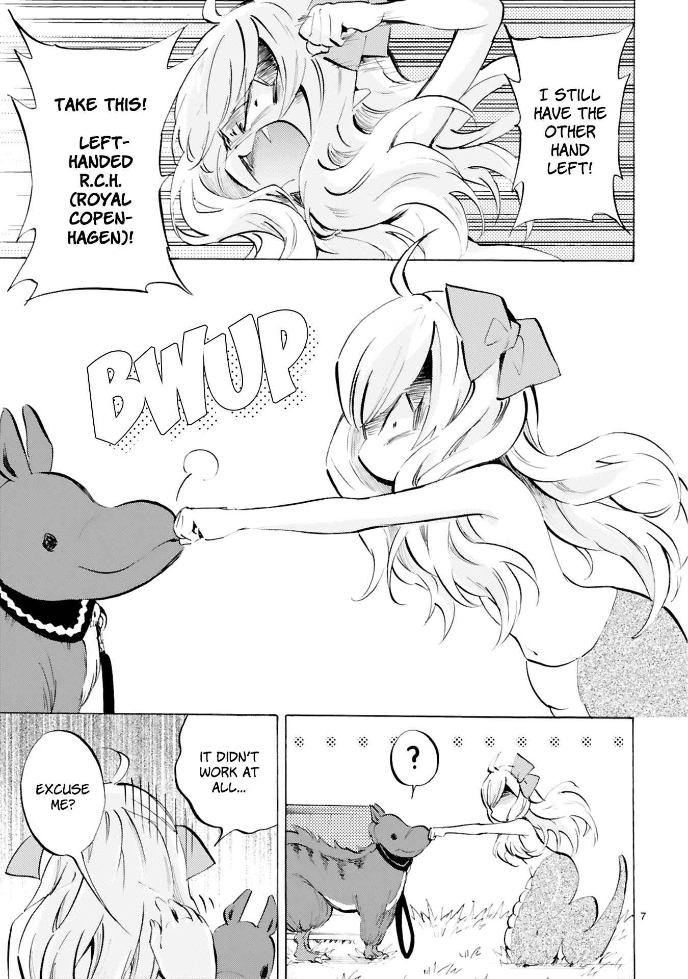 Jashin-chan Dropkick Chapter 91 page 7 - Chapter 91: I'll Punish You!