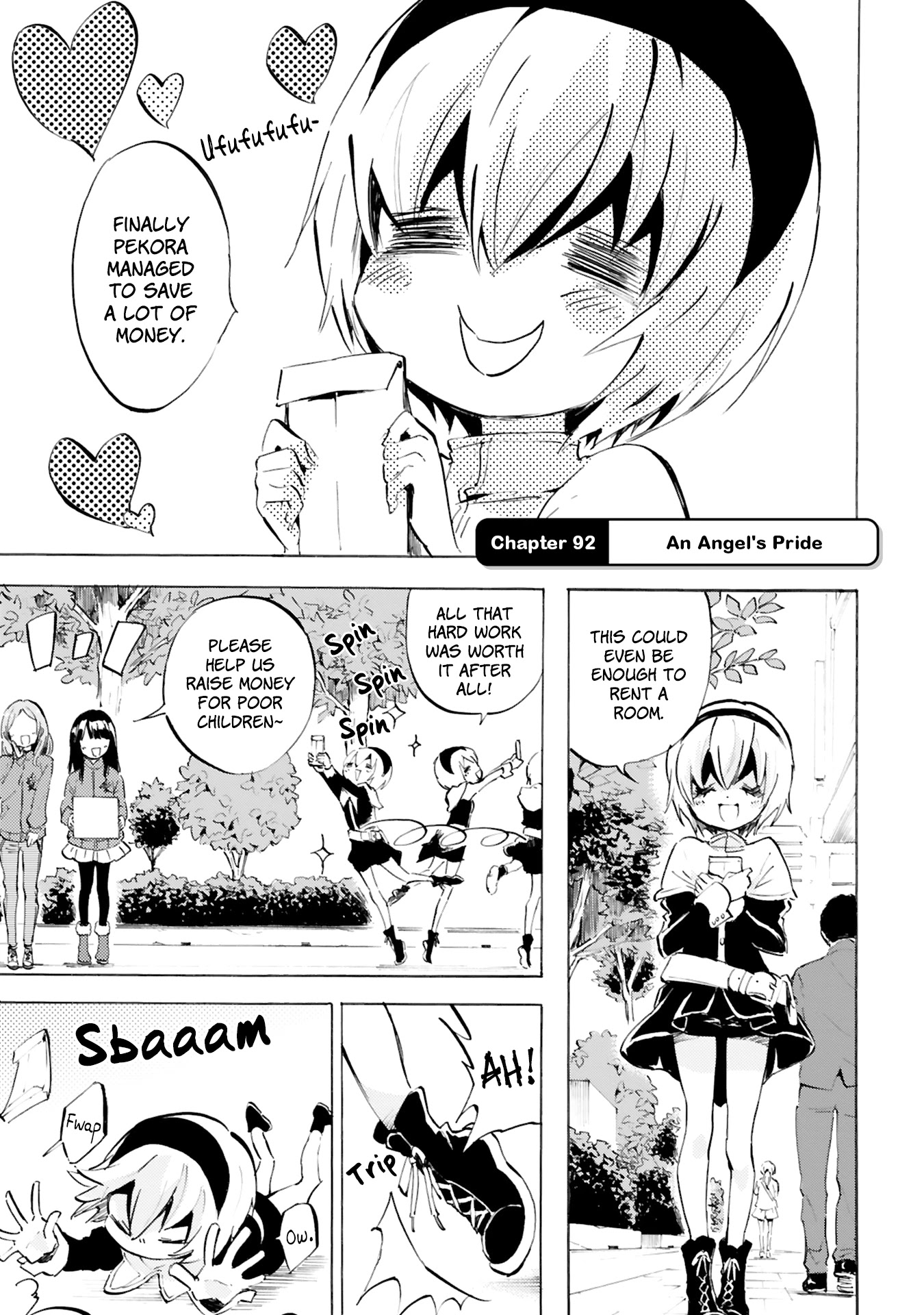 Jashin-chan Dropkick Chapter 92 page 1 - Chapter 92: An Angel's Pride