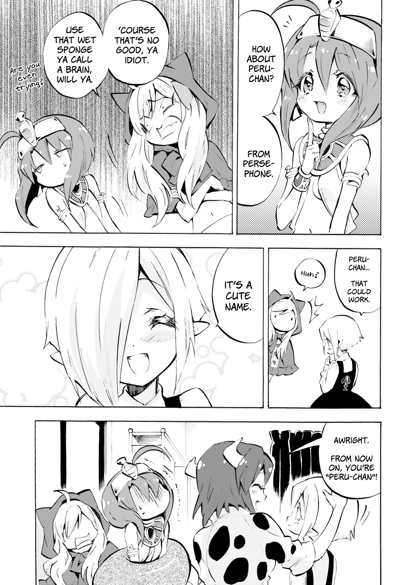 Jashin-chan Dropkick Chapter 93 page 7 - Chapter 93: Second-Hand Bag