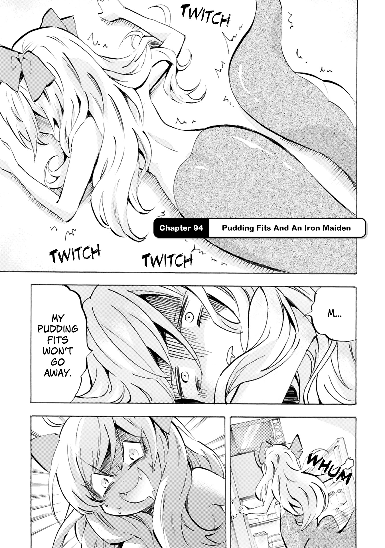 Jashin-chan Dropkick Chapter 94 page 1 - Chapter 94: Pudding Fits And An Iron Maiden