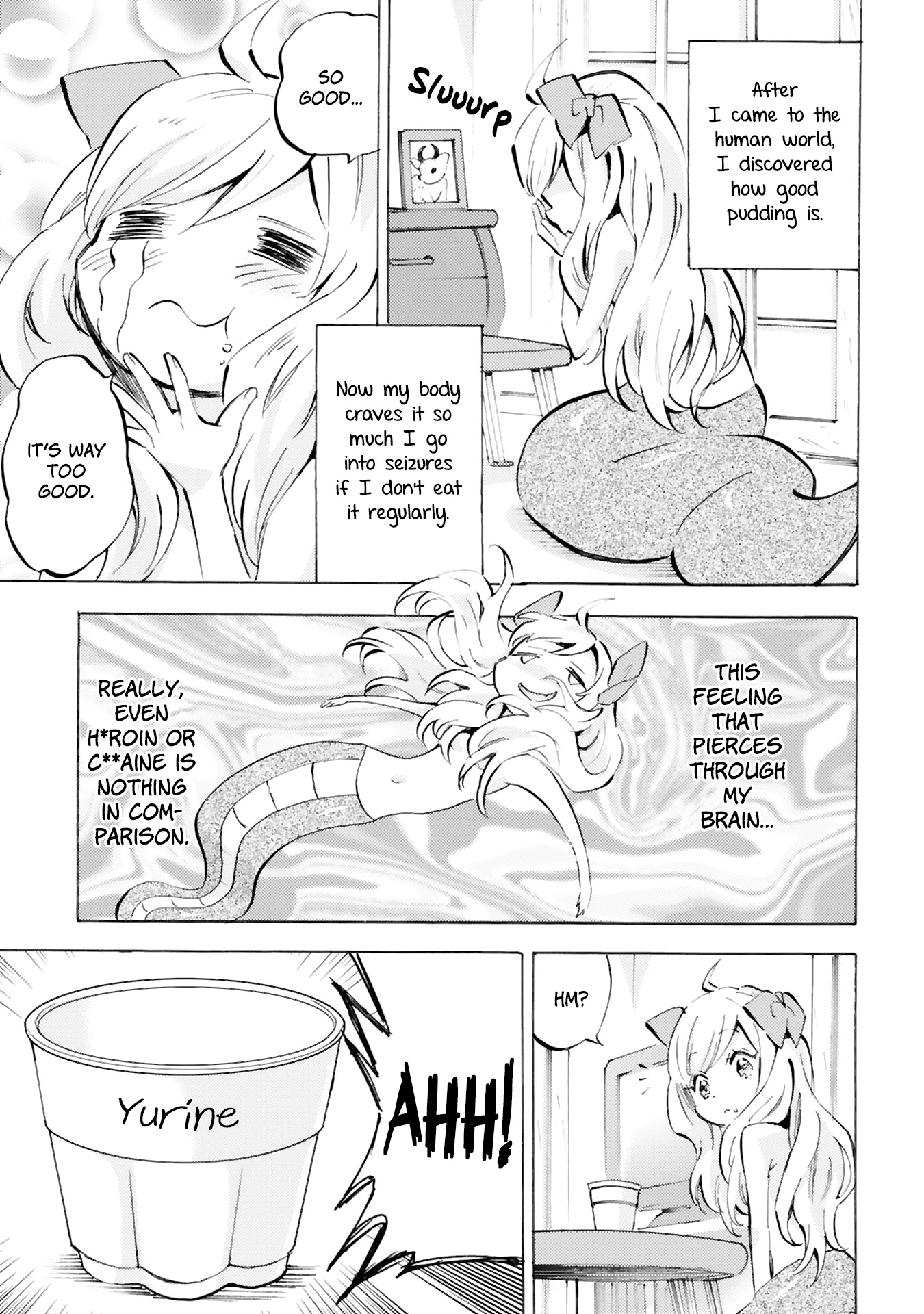 Jashin-chan Dropkick Chapter 94 page 3 - Chapter 94: Pudding Fits And An Iron Maiden
