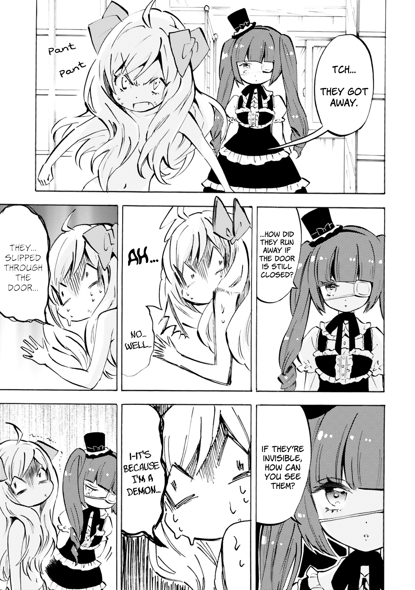 Jashin-chan Dropkick Chapter 94 page 7 - Chapter 94: Pudding Fits And An Iron Maiden
