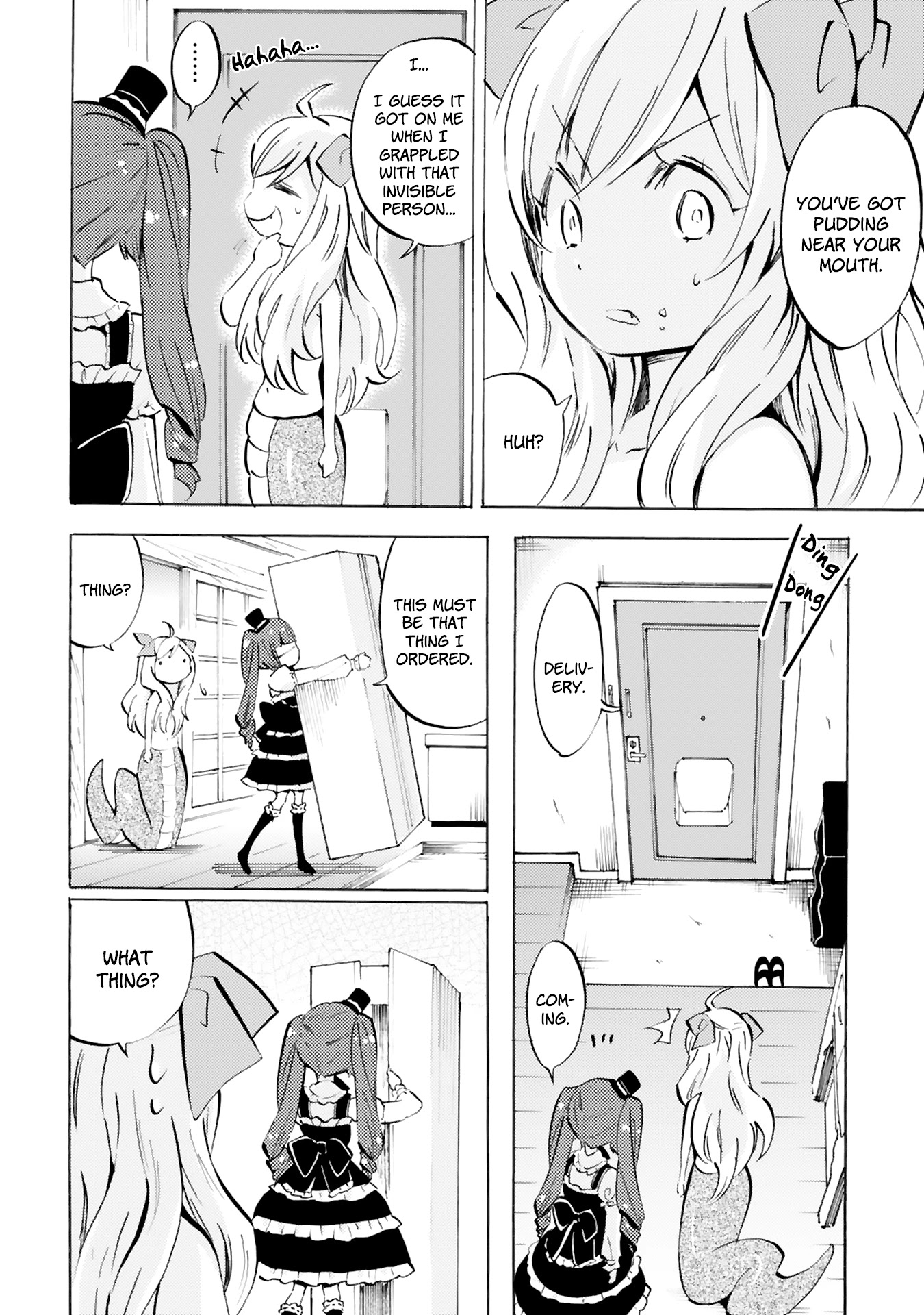 Jashin-chan Dropkick Chapter 94 page 8 - Chapter 94: Pudding Fits And An Iron Maiden