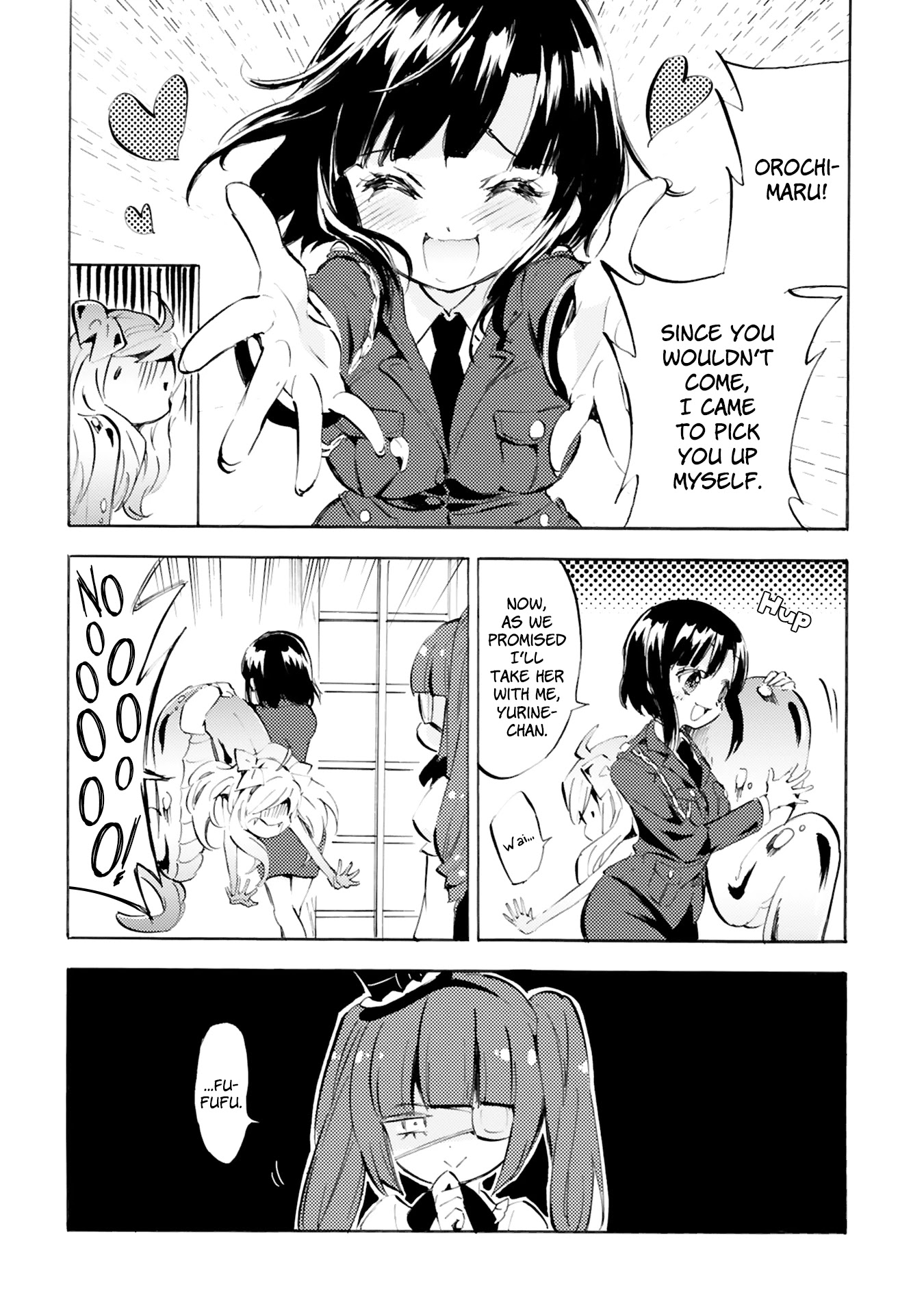 Jashin-chan Dropkick Chapter 95 page 10 - Chapter 95: Jashin-chan's Statue
