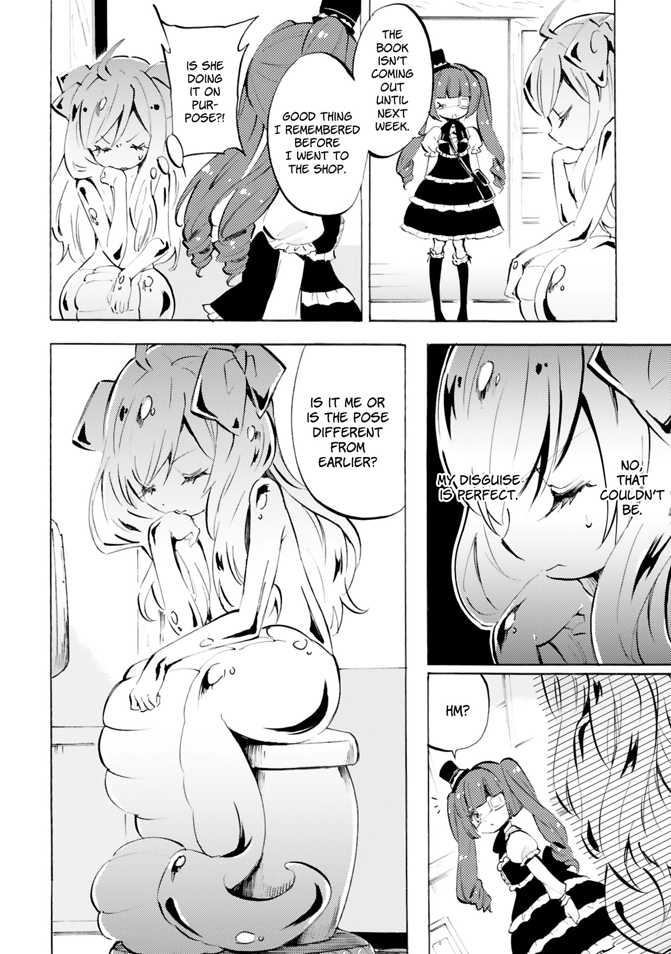 Jashin-chan Dropkick Chapter 95 page 4 - Chapter 95: Jashin-chan's Statue