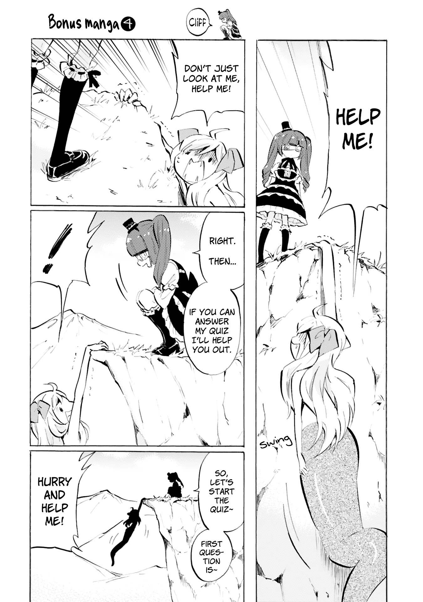 Jashin-chan Dropkick Chapter 96.5 page 4 - Chapter 96.5: Vol. 8 Bonus Manga
