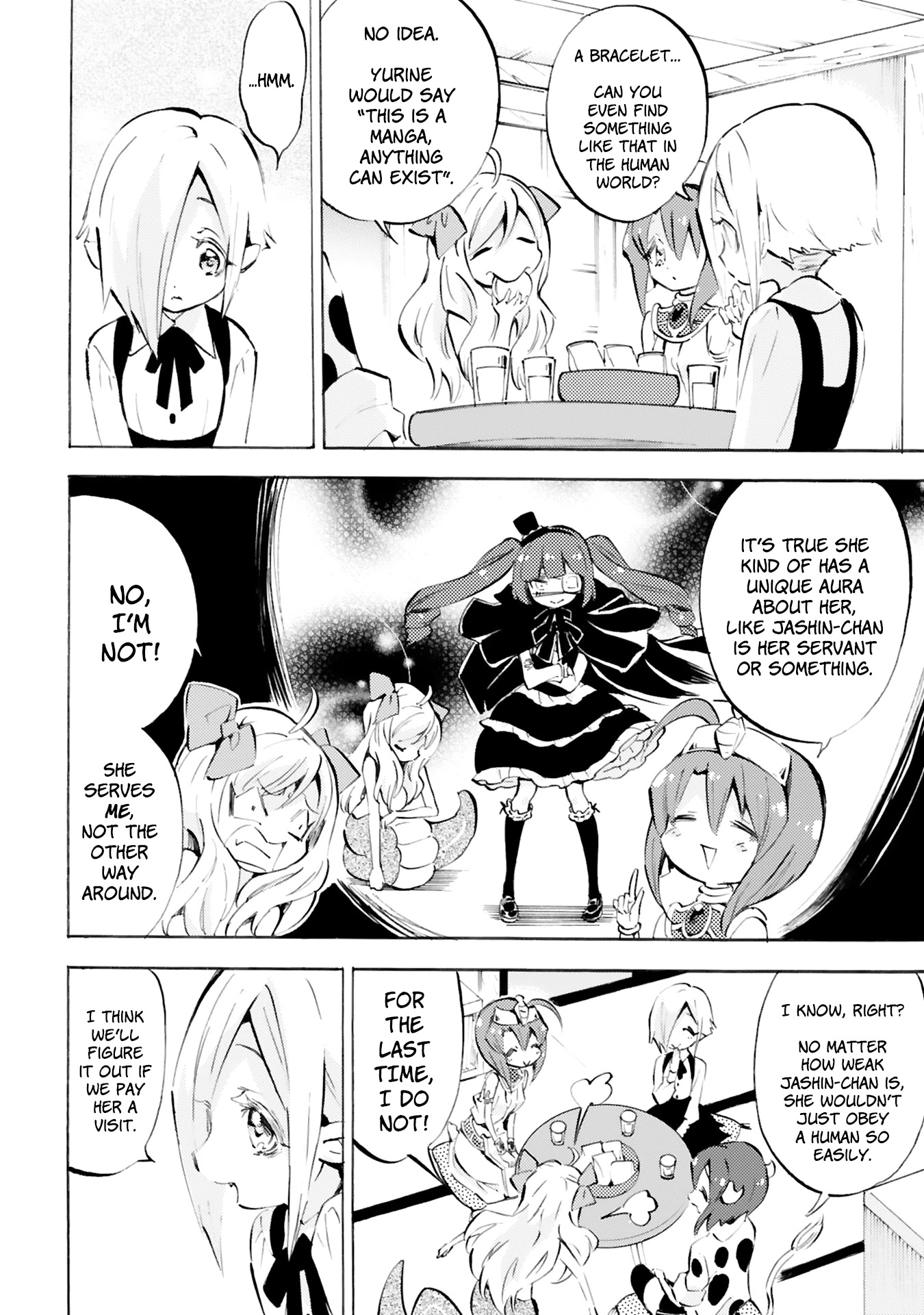 Jashin-chan Dropkick Chapter 96 page 6 - Chapter 96: Yurine's Secret