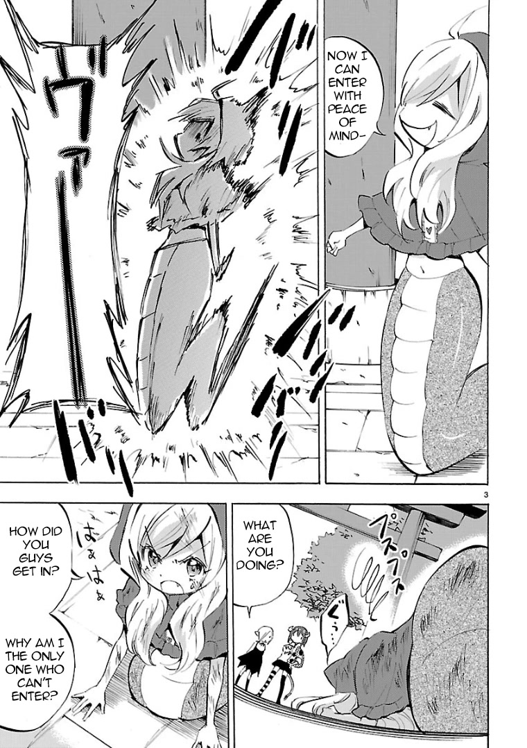 Jashin-chan Dropkick Chapter 97 page 3 - Chapter 97: You can do anything if you're fine!