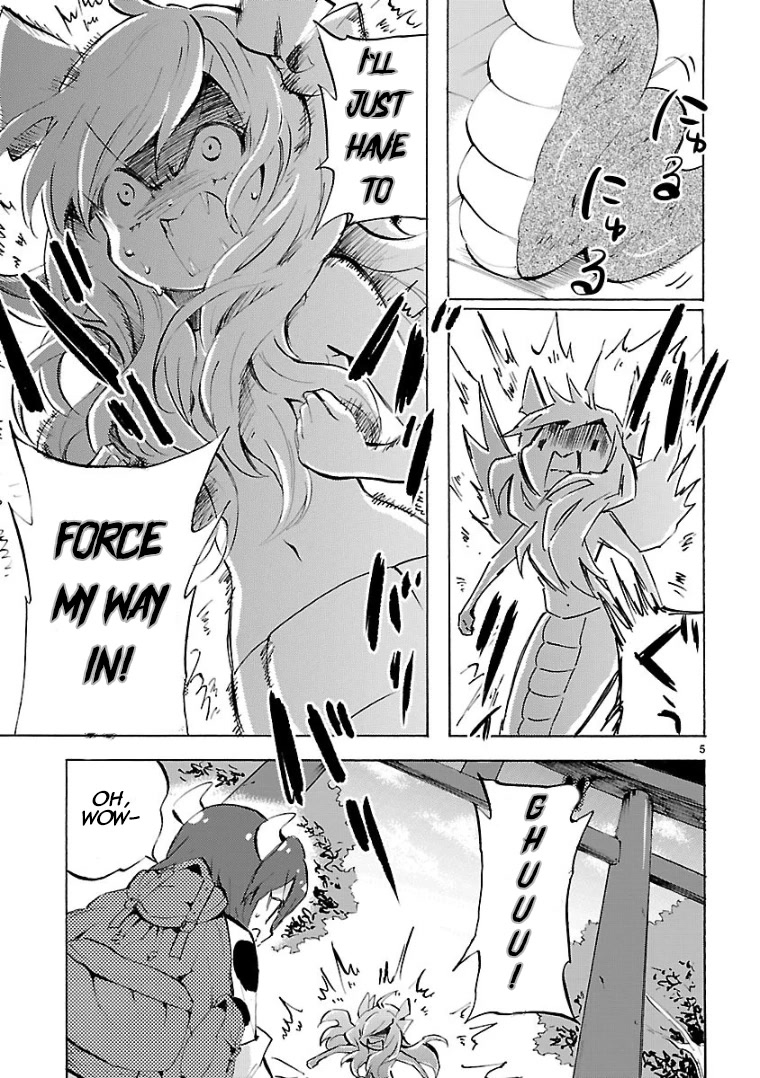 Jashin-chan Dropkick Chapter 97 page 5 - Chapter 97: You can do anything if you're fine!