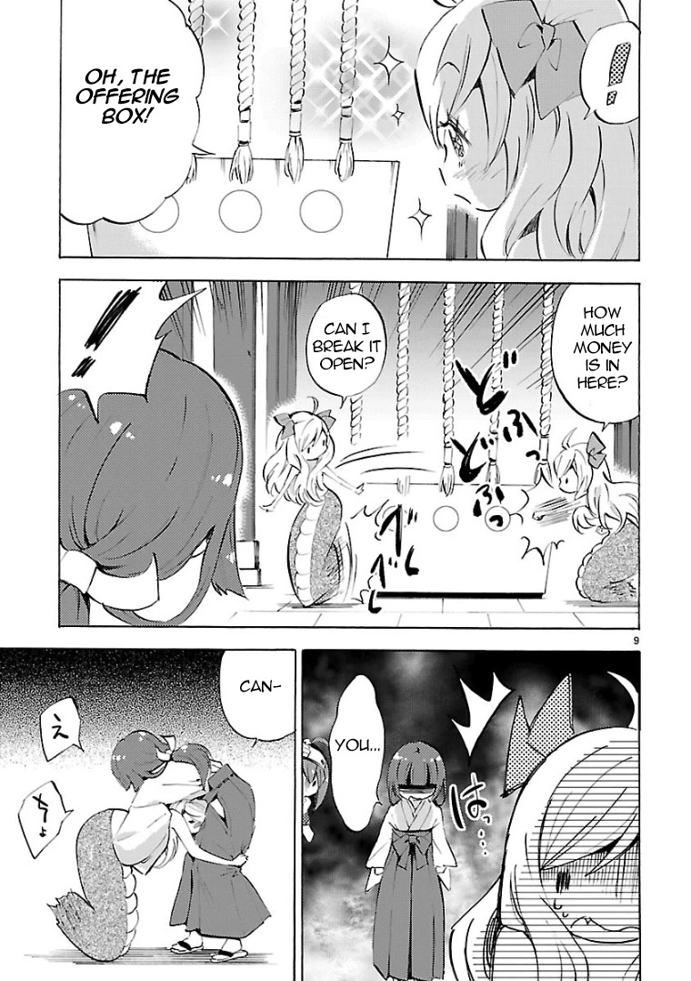 Jashin-chan Dropkick Chapter 97 page 9 - Chapter 97: You can do anything if you're fine!