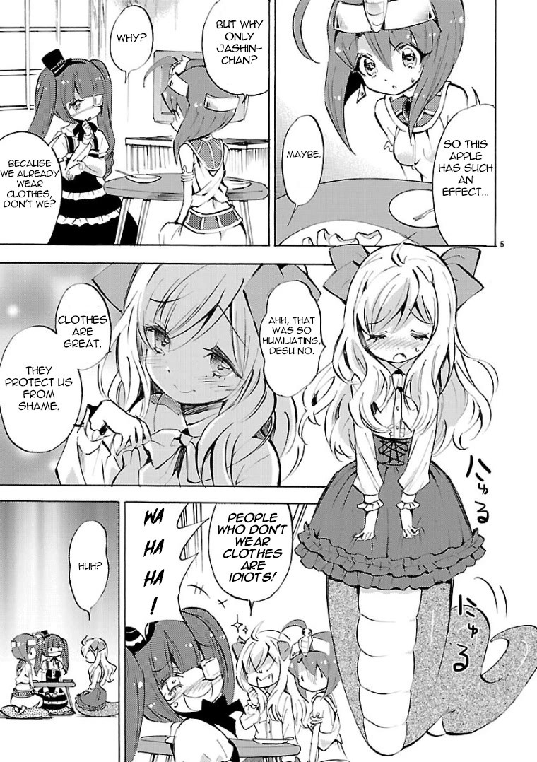 Jashin-chan Dropkick Chapter 98 page 5 - Chapter 98: Fruit of Eden