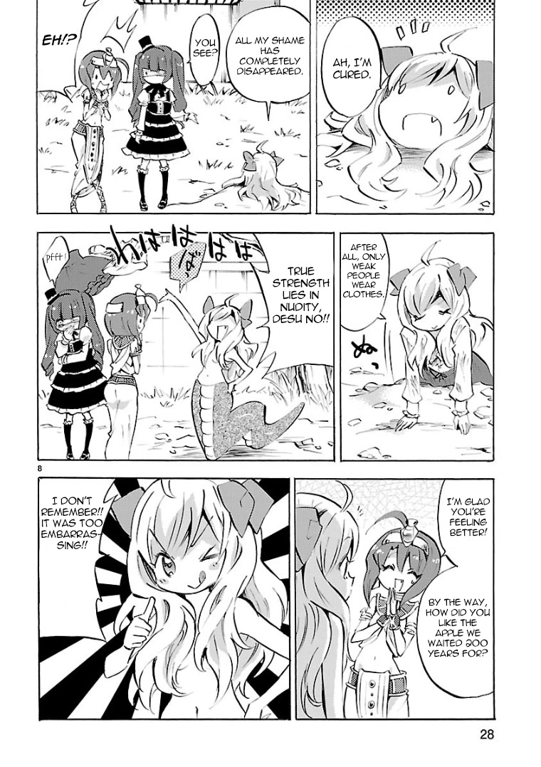 Jashin-chan Dropkick Chapter 98 page 8 - Chapter 98: Fruit of Eden