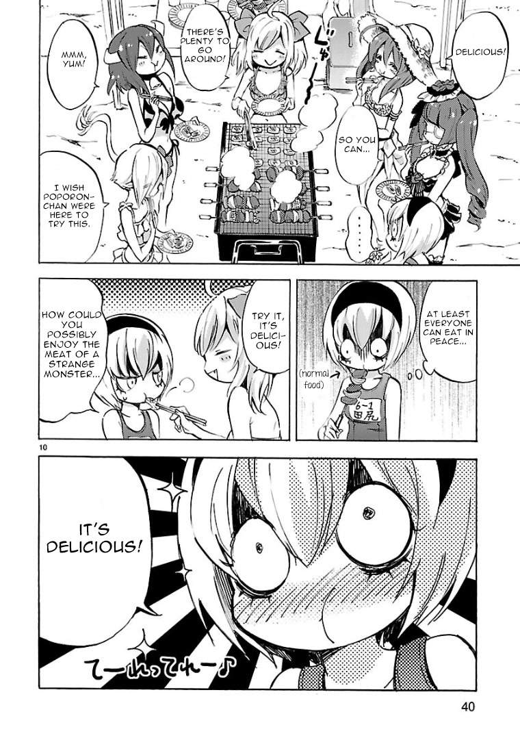 Jashin-chan Dropkick Chapter 99 page 10 - Chapter 99: Swimming and Kraken