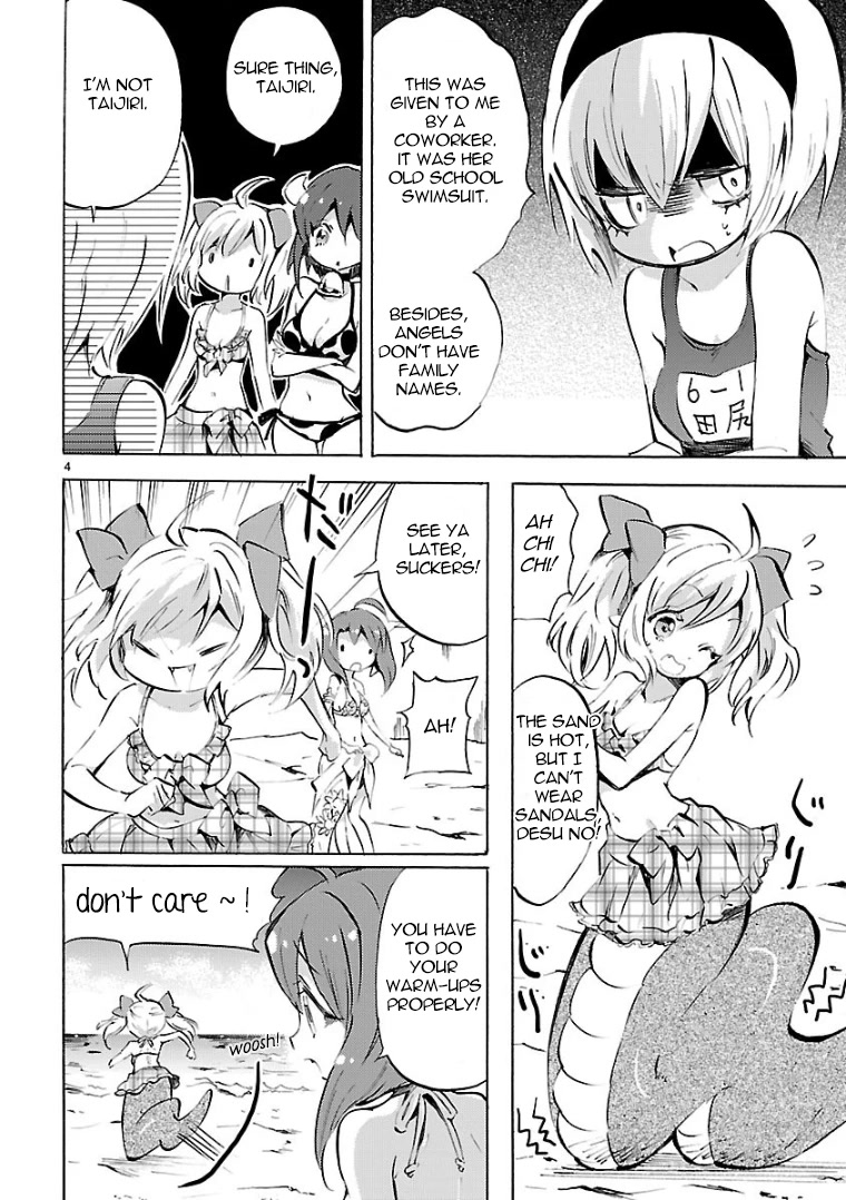 Jashin-chan Dropkick Chapter 99 page 4 - Chapter 99: Swimming and Kraken