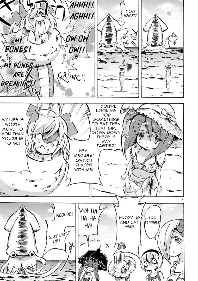 Jashin-chan Dropkick Chapter 99 page 7 - Chapter 99: Swimming and Kraken