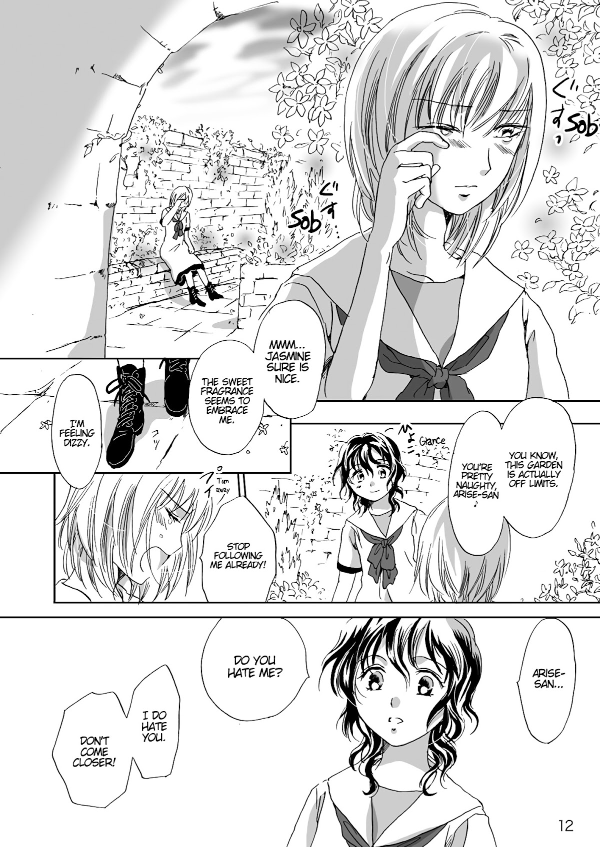 Jasmine Rain Embraces Me Chapter 0 page 12 - Chapter 0 : [Oneshot]