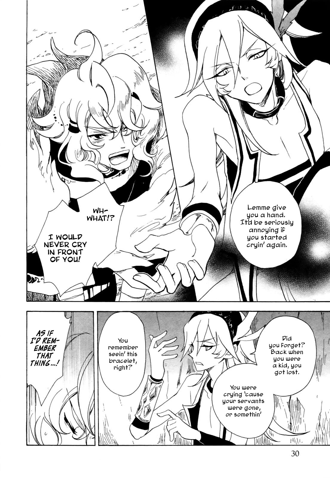 Jauhara Genya Chapter 1.2 page 34 - Chapter 1 v2 : First Night - The Mysterious Bracelet