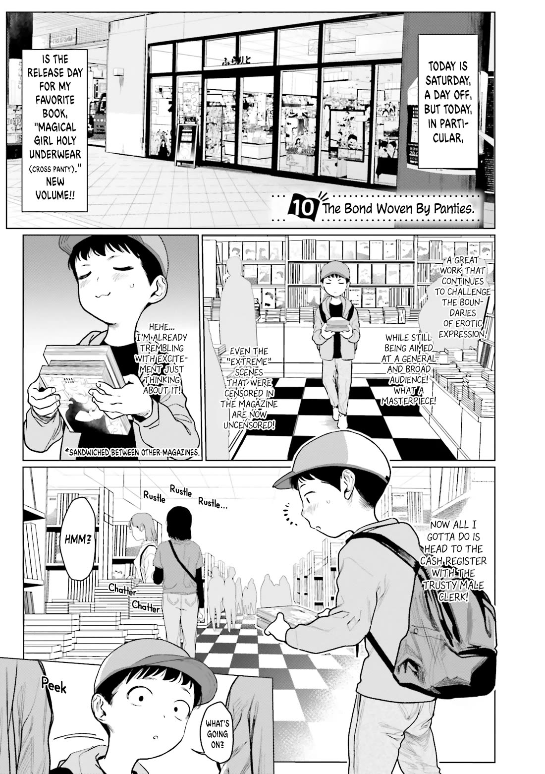 JC Sasha and Her Otaku Classmate Chapter 10 page 1 - Chapter 10: The Bond Woven By Panties
