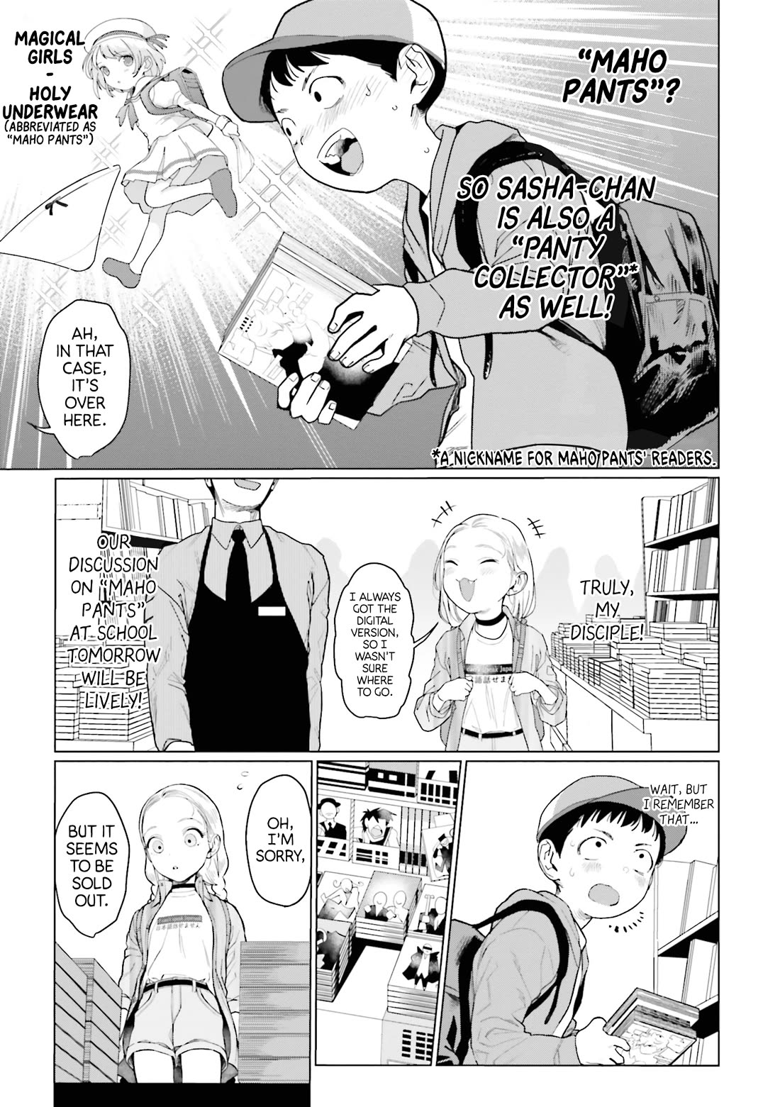 JC Sasha and Her Otaku Classmate Chapter 10 page 5 - Chapter 10: The Bond Woven By Panties