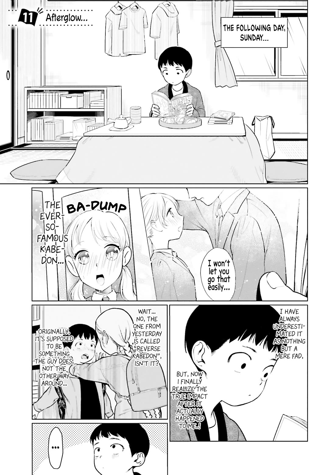 JC Sasha and Her Otaku Classmate Chapter 11 page 1 - Chapter 11: Afterglow...