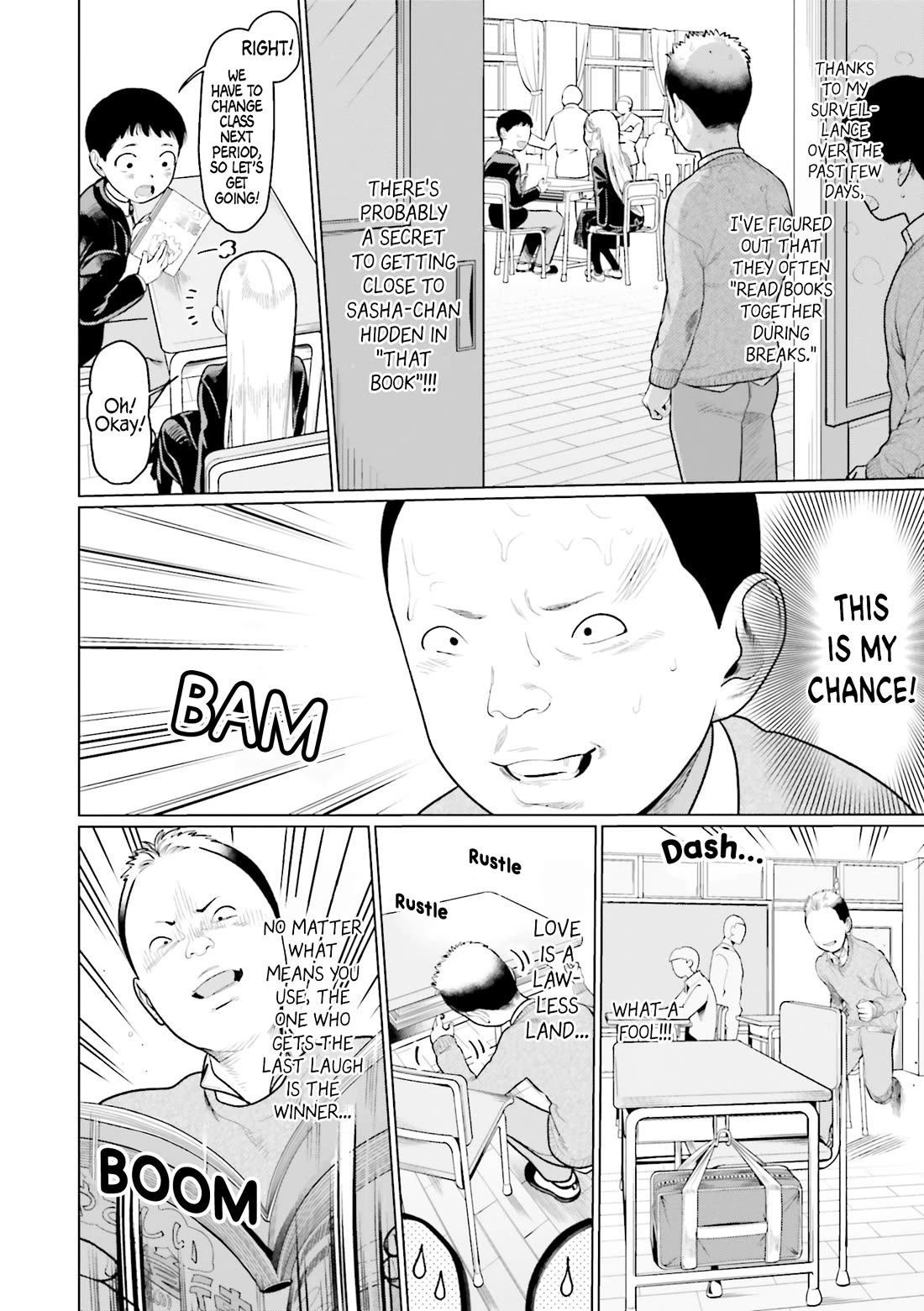 JC Sasha and Her Otaku Classmate Chapter 13 page 4 - Chapter 13: Kandori-kun's First Love