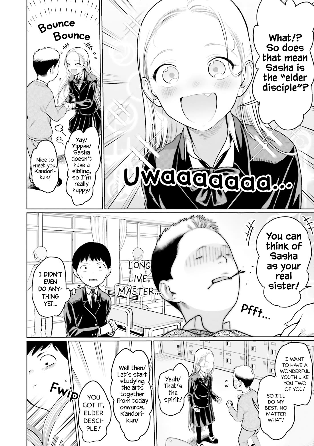 JC Sasha and Her Otaku Classmate Chapter 14 page 2 - Chapter 14: The Teachings of Master