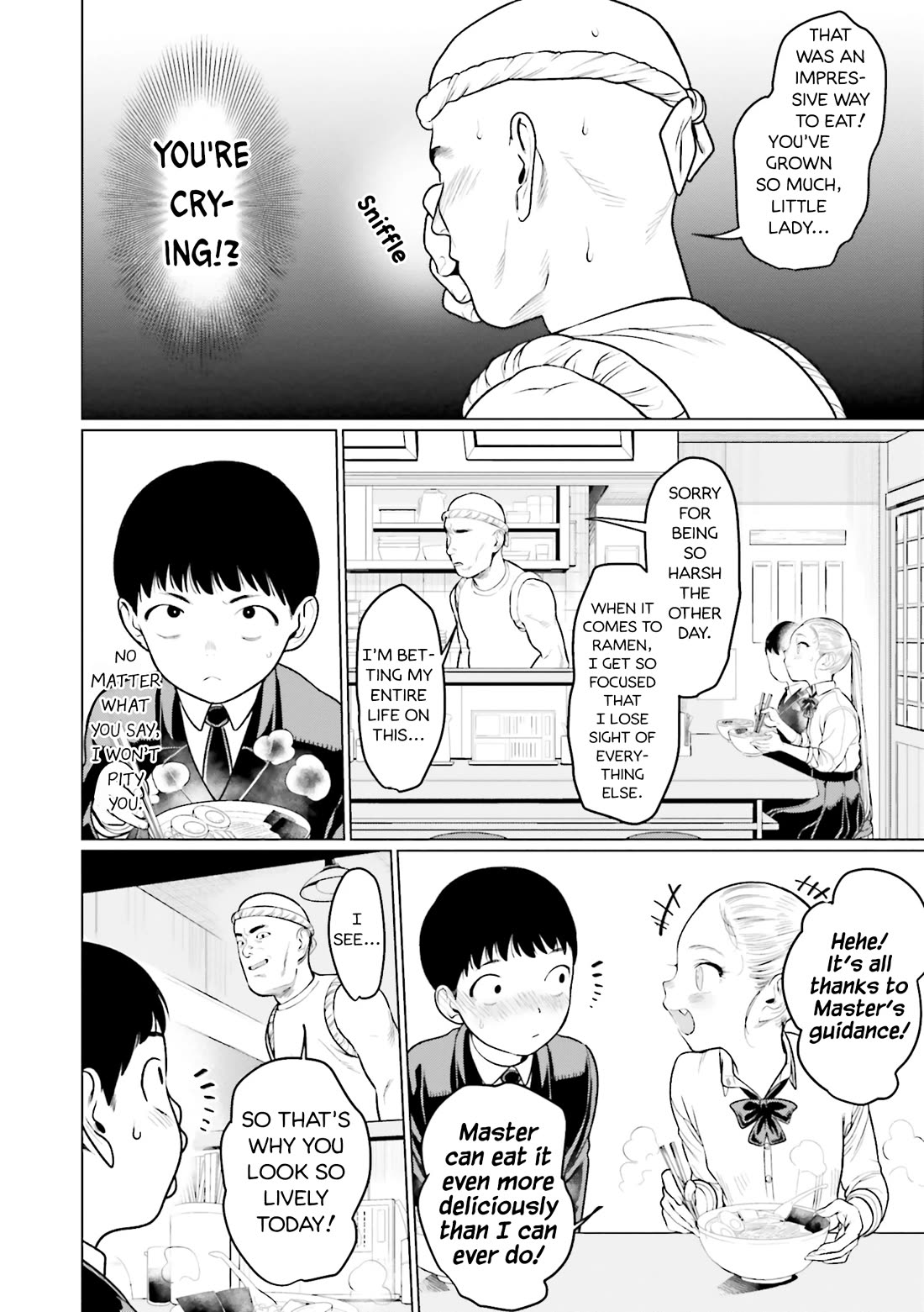 JC Sasha and Her Otaku Classmate Chapter 15 page 12 - Chapter 15: Manners Maketh Ramen