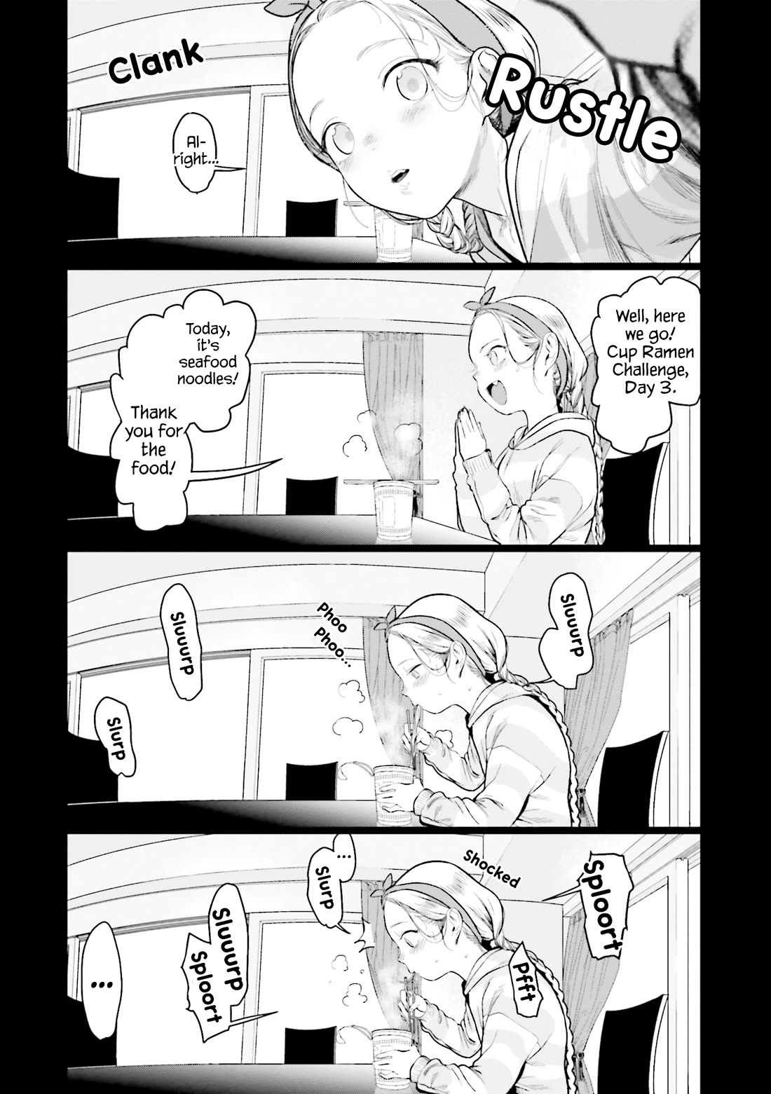 JC Sasha and Her Otaku Classmate Chapter 15 page 2 - Chapter 15: Manners Maketh Ramen