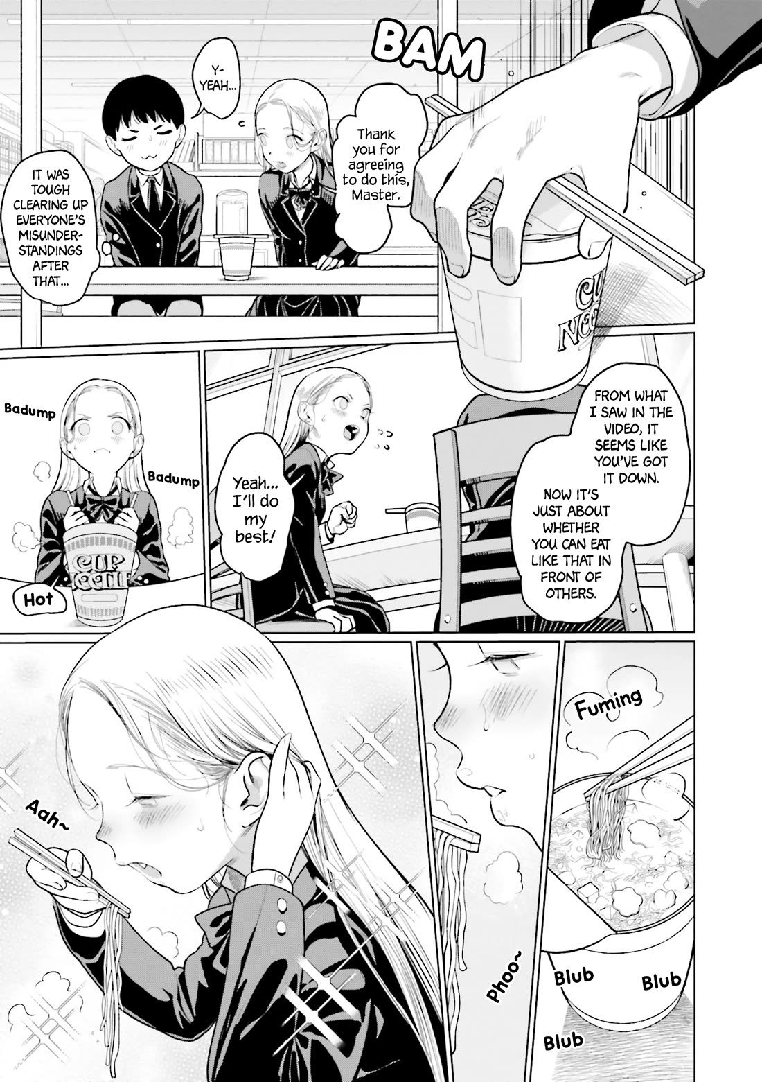 JC Sasha and Her Otaku Classmate Chapter 15 page 5 - Chapter 15: Manners Maketh Ramen
