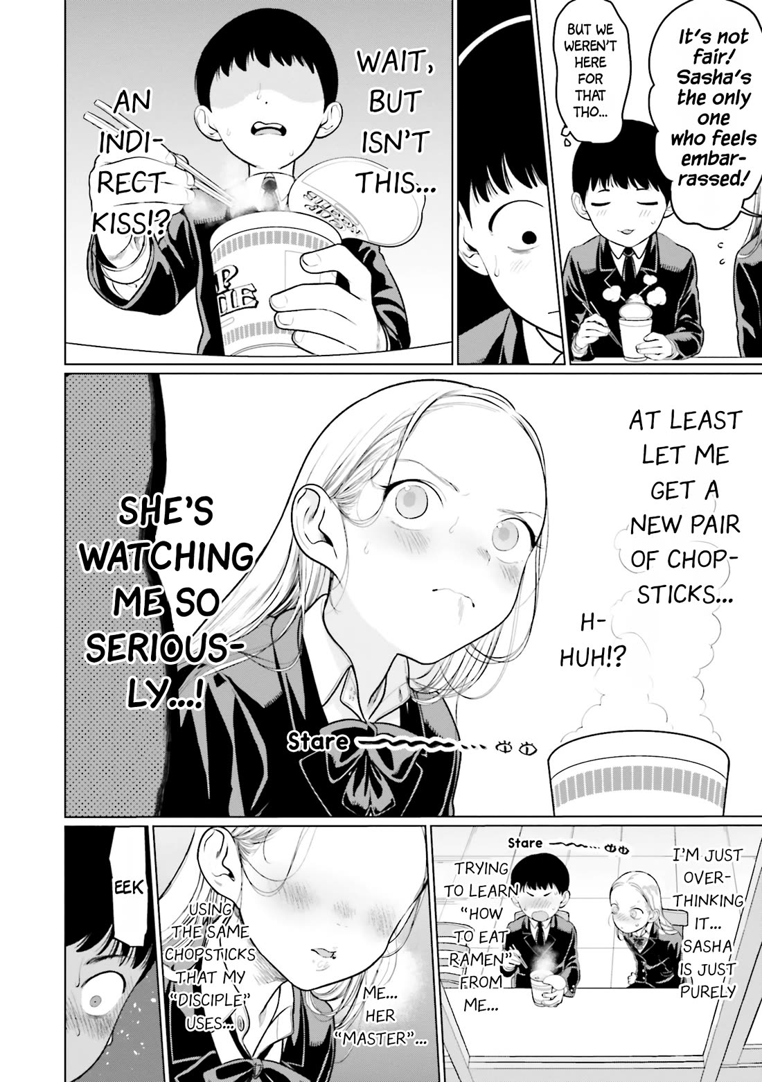 JC Sasha and Her Otaku Classmate Chapter 15 page 8 - Chapter 15: Manners Maketh Ramen