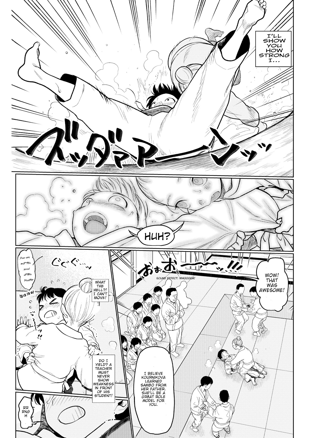 JC Sasha and Her Otaku Classmate Chapter 16 page 3 - Chapter 16: P.E. Judo class