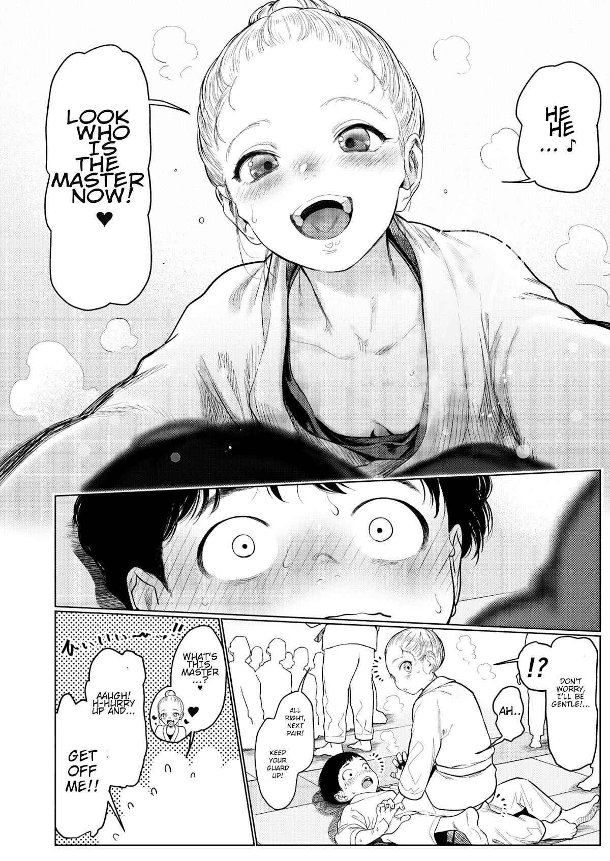 JC Sasha and Her Otaku Classmate Chapter 16 page 4 - Chapter 16: P.E. Judo class