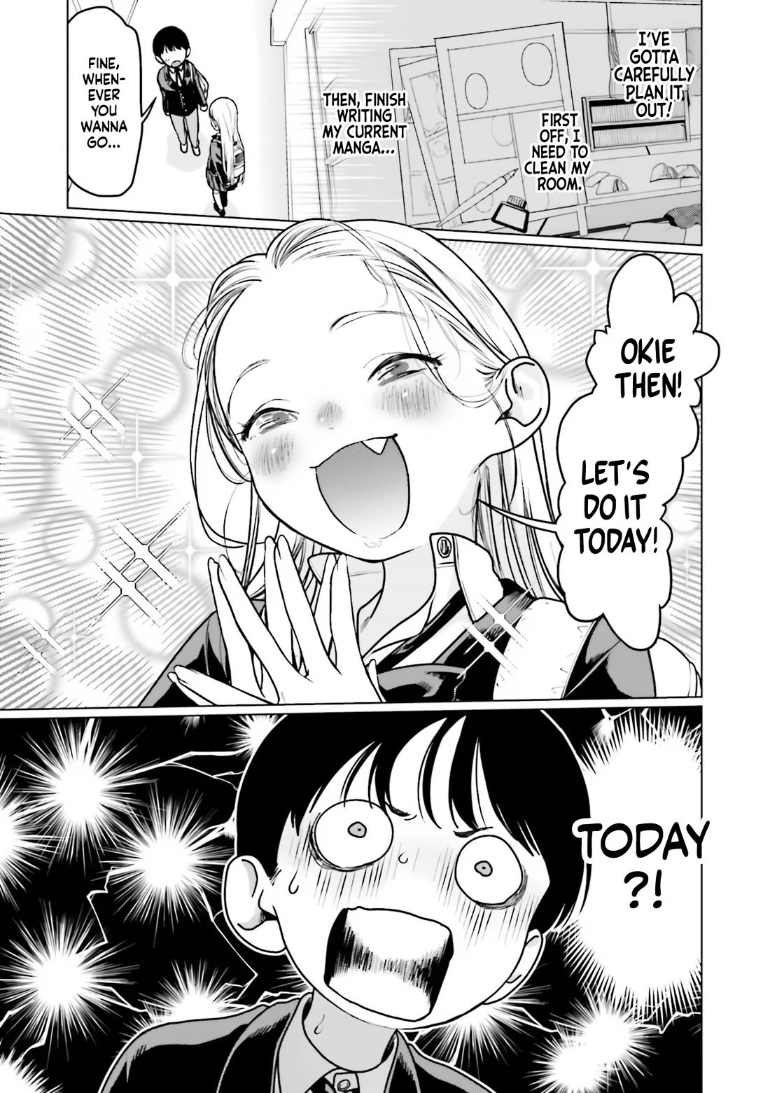 JC Sasha and Her Otaku Classmate Chapter 22.25 page 9 - Chapter 22.25: One Step Forward: After