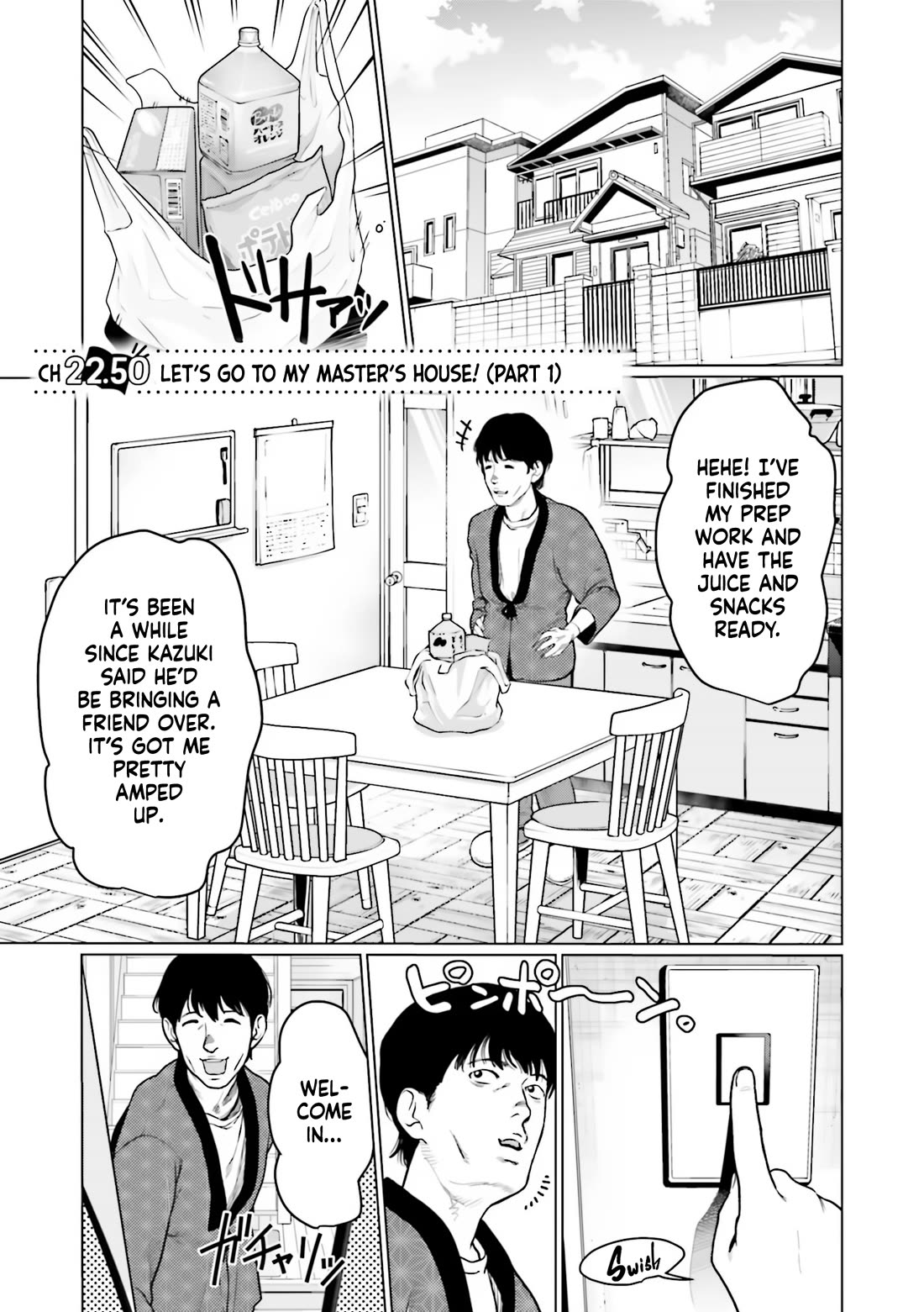 JC Sasha and Her Otaku Classmate Chapter 22.50 page 1 - Chapter 22.50: Let’s Go to My Master’s House! (Part 1)