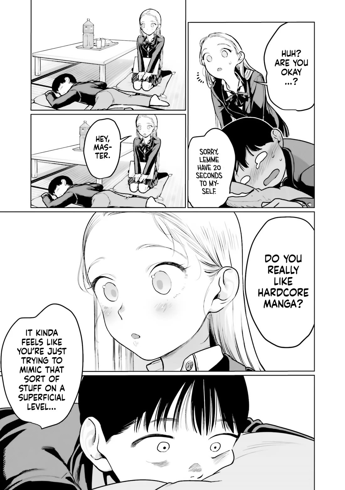 JC Sasha and Her Otaku Classmate Chapter 22.75 page 11 - Chapter 22.75: Let’s Go to My Master’s House! (Part 2)