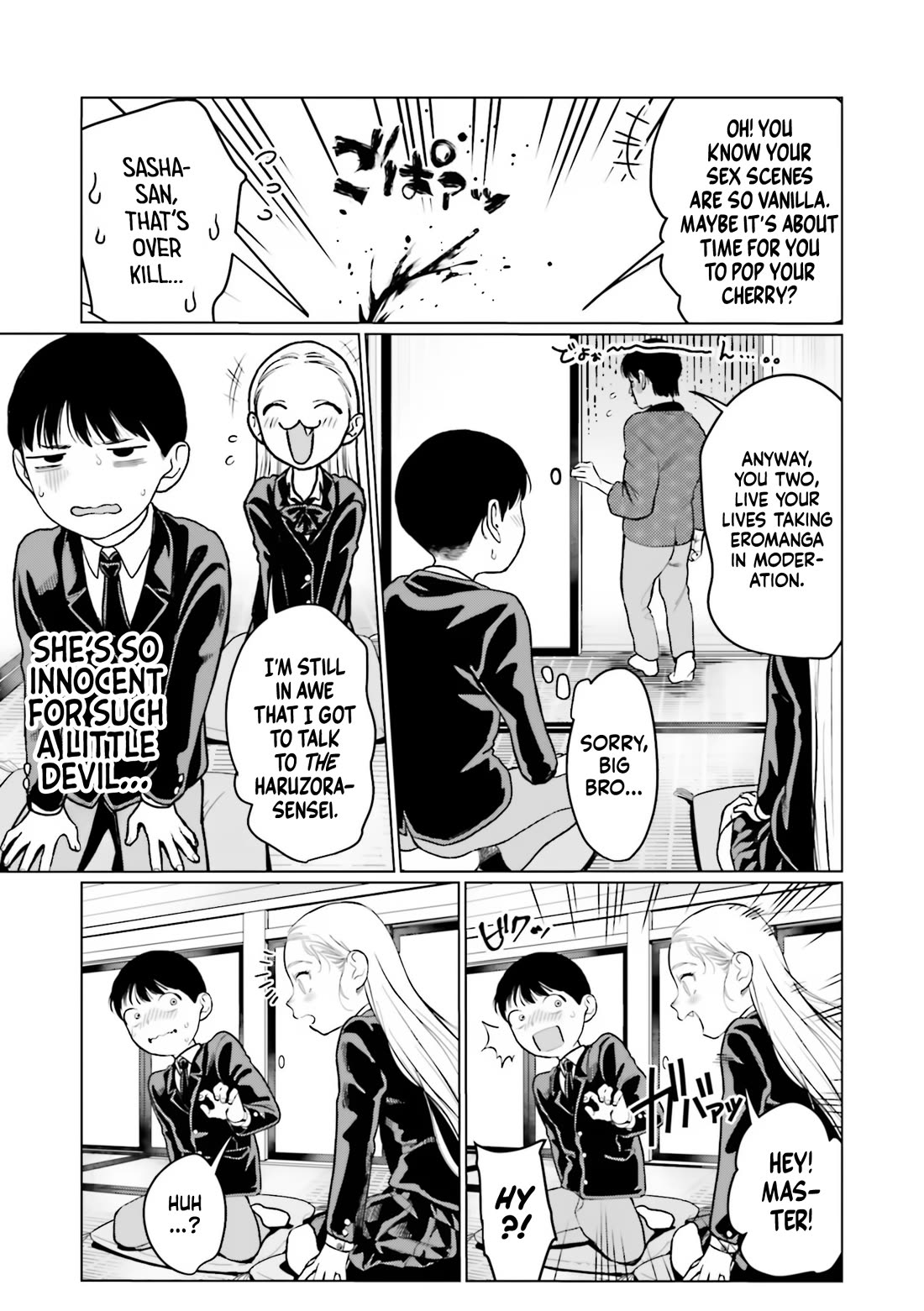 JC Sasha and Her Otaku Classmate Chapter 22.75 page 3 - Chapter 22.75: Let’s Go to My Master’s House! (Part 2)