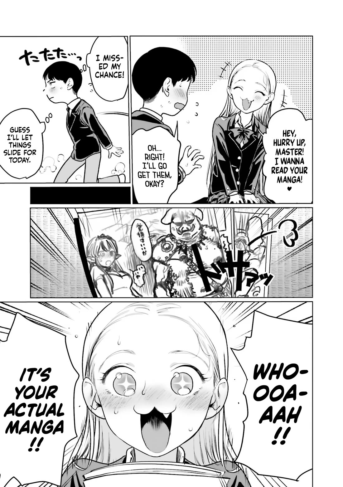 JC Sasha and Her Otaku Classmate Chapter 22.75 page 5 - Chapter 22.75: Let’s Go to My Master’s House! (Part 2)