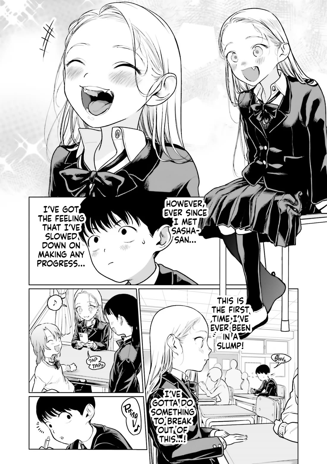 JC Sasha and Her Otaku Classmate Chapter 23 page 2 - Chapter 23: Do Your Best and Work Hard