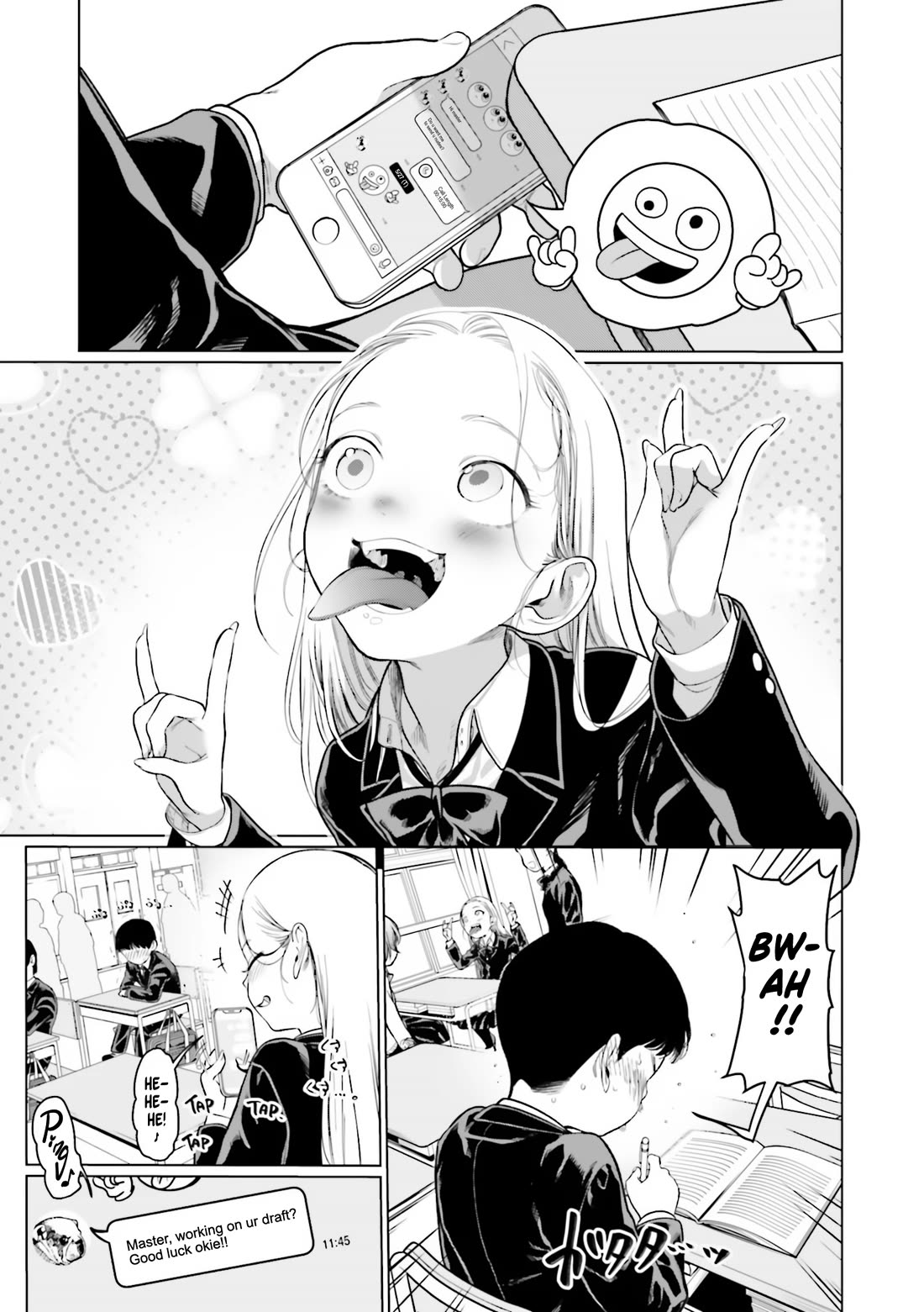JC Sasha and Her Otaku Classmate Chapter 23 page 3 - Chapter 23: Do Your Best and Work Hard