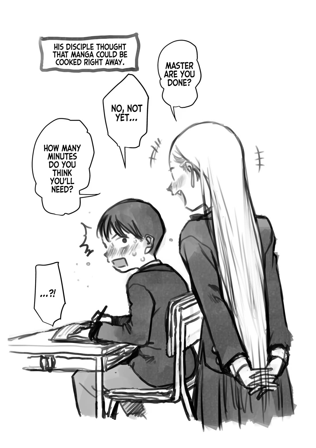 JC Sasha and Her Otaku Classmate Chapter 23 page 5 - Chapter 23: Do Your Best and Work Hard