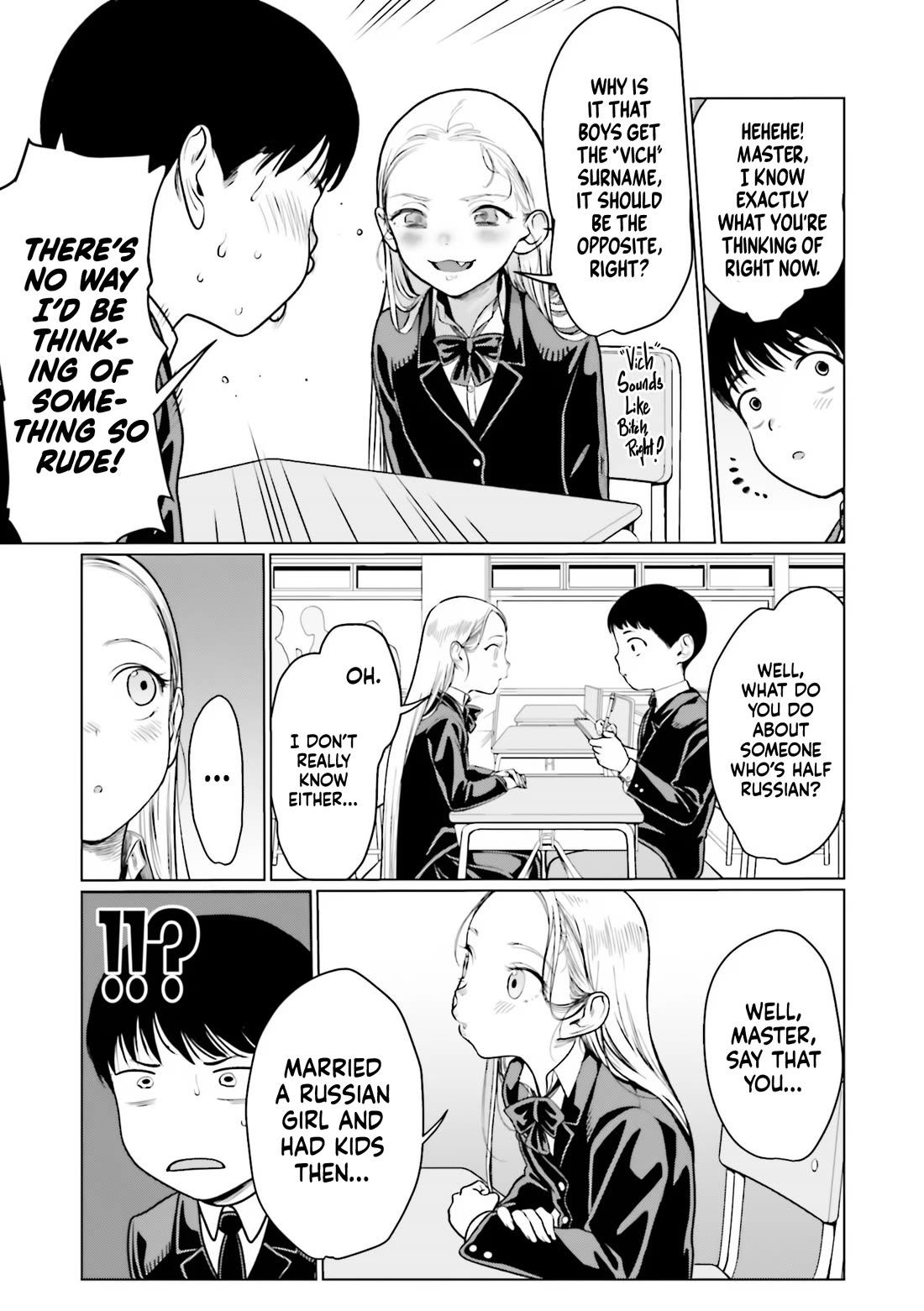 JC Sasha and Her Otaku Classmate Chapter 24 page 2 - Chapter 24: Paternal Patronyms