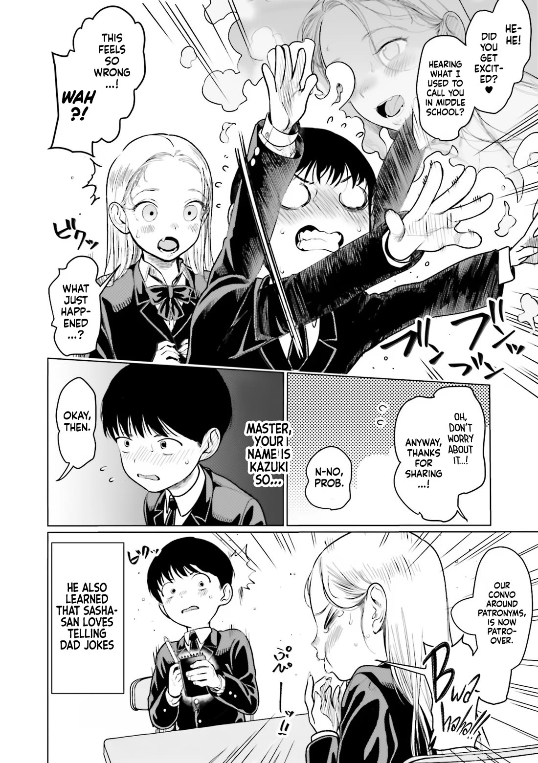 JC Sasha and Her Otaku Classmate Chapter 24 page 4 - Chapter 24: Paternal Patronyms