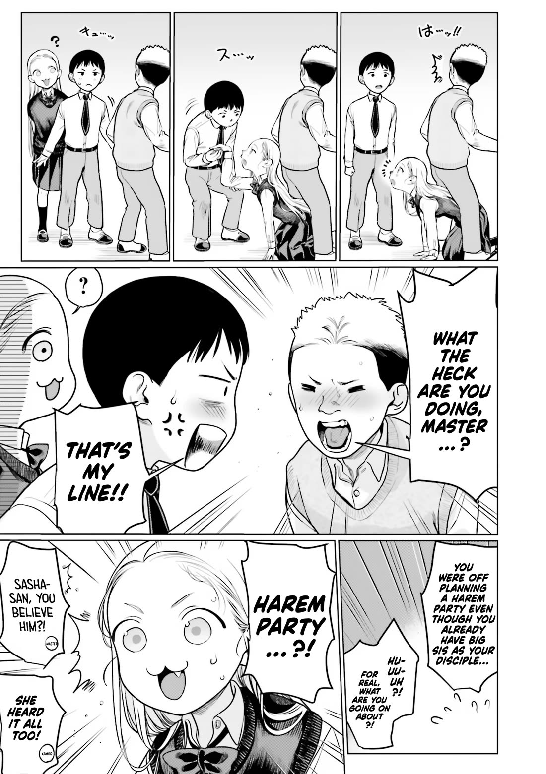 JC Sasha and Her Otaku Classmate Chapter 27 page 7 - Chapter 27: Following Master's Footsteps