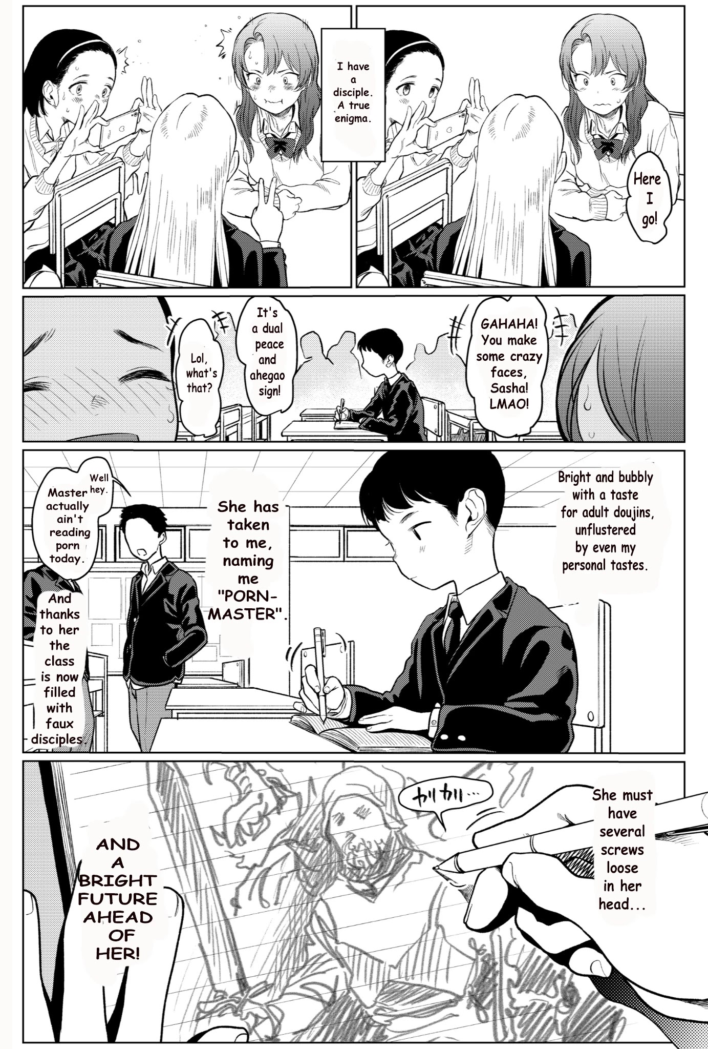 JC Sasha and Her Otaku Classmate Chapter 3 page 1 - Chapter 3