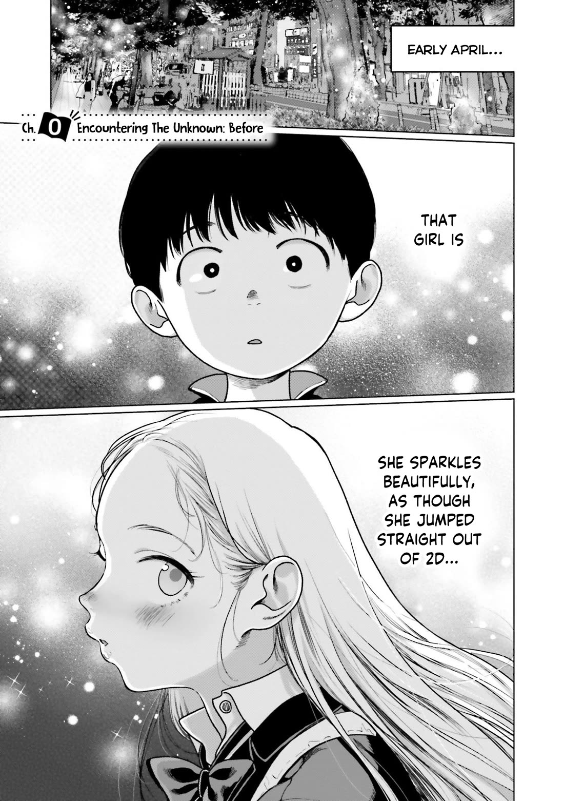 JC Sasha and Her Otaku Classmate Chapter 30.5 page 2 - Chapter 30.5: Encountering The Unknown: Before