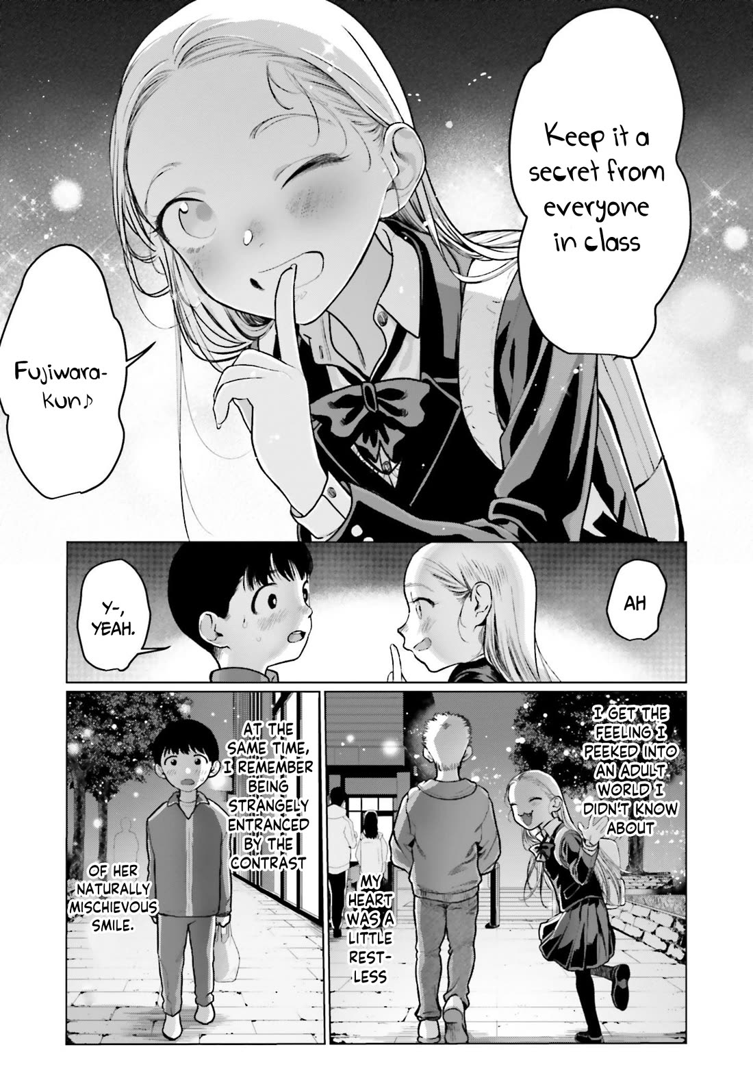 JC Sasha and Her Otaku Classmate Chapter 30.5 page 4 - Chapter 30.5: Encountering The Unknown: Before