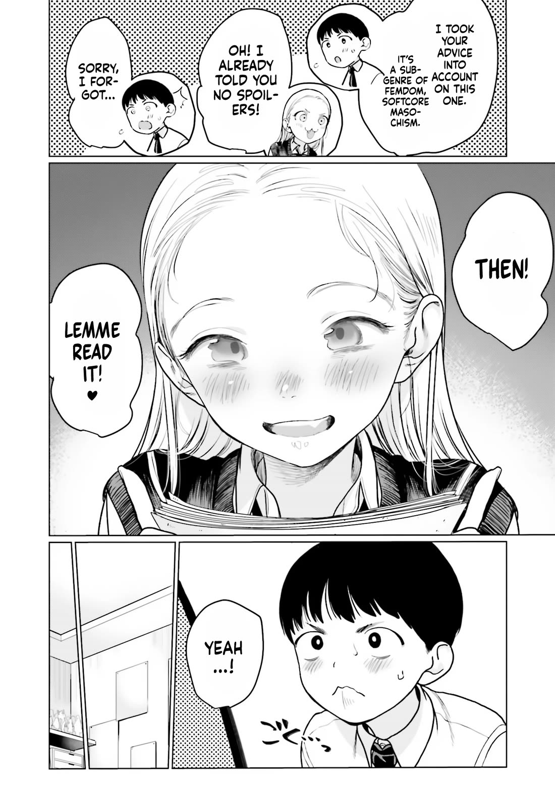 JC Sasha and Her Otaku Classmate Chapter 30 page 8 - Chapter 30: My First Love