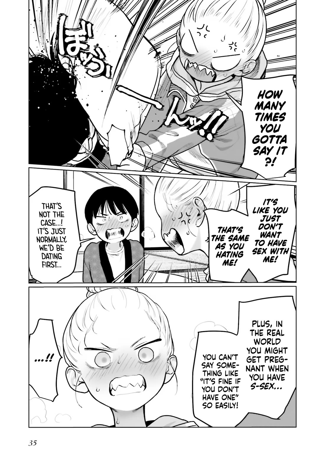 JC Sasha and Her Otaku Classmate Chapter 32 page 7 - Chapter 32: Squirting While Squirming...