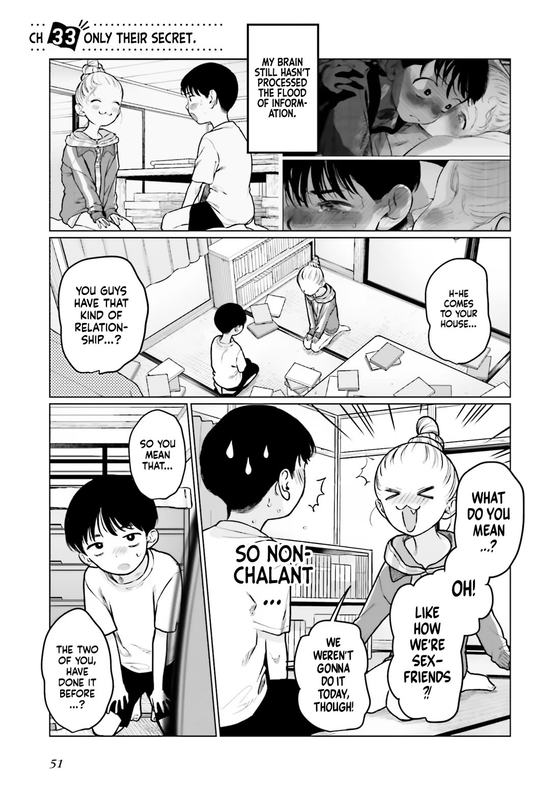 JC Sasha and Her Otaku Classmate Chapter 33 page 1 - Chapter 33: Only Their Secret.